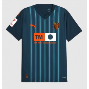 Valencia Koszulka Wyjazdowych 2023-24 Krótki Rękaw